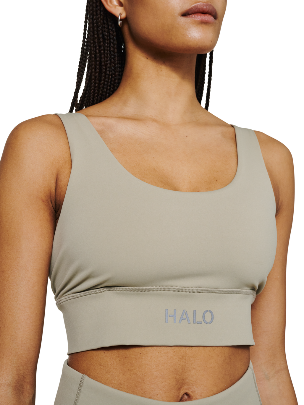 HALO WOMEN TRAINING BRA, SENECA ROCK, model
