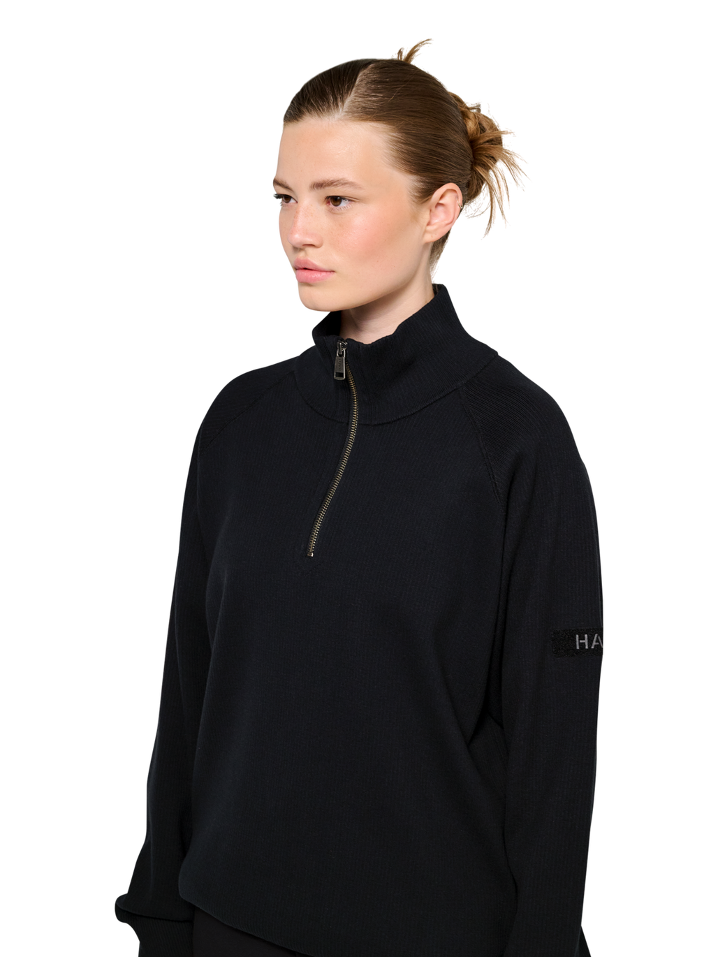 HALO INFANTRY HALF ZIP, BLACK, model