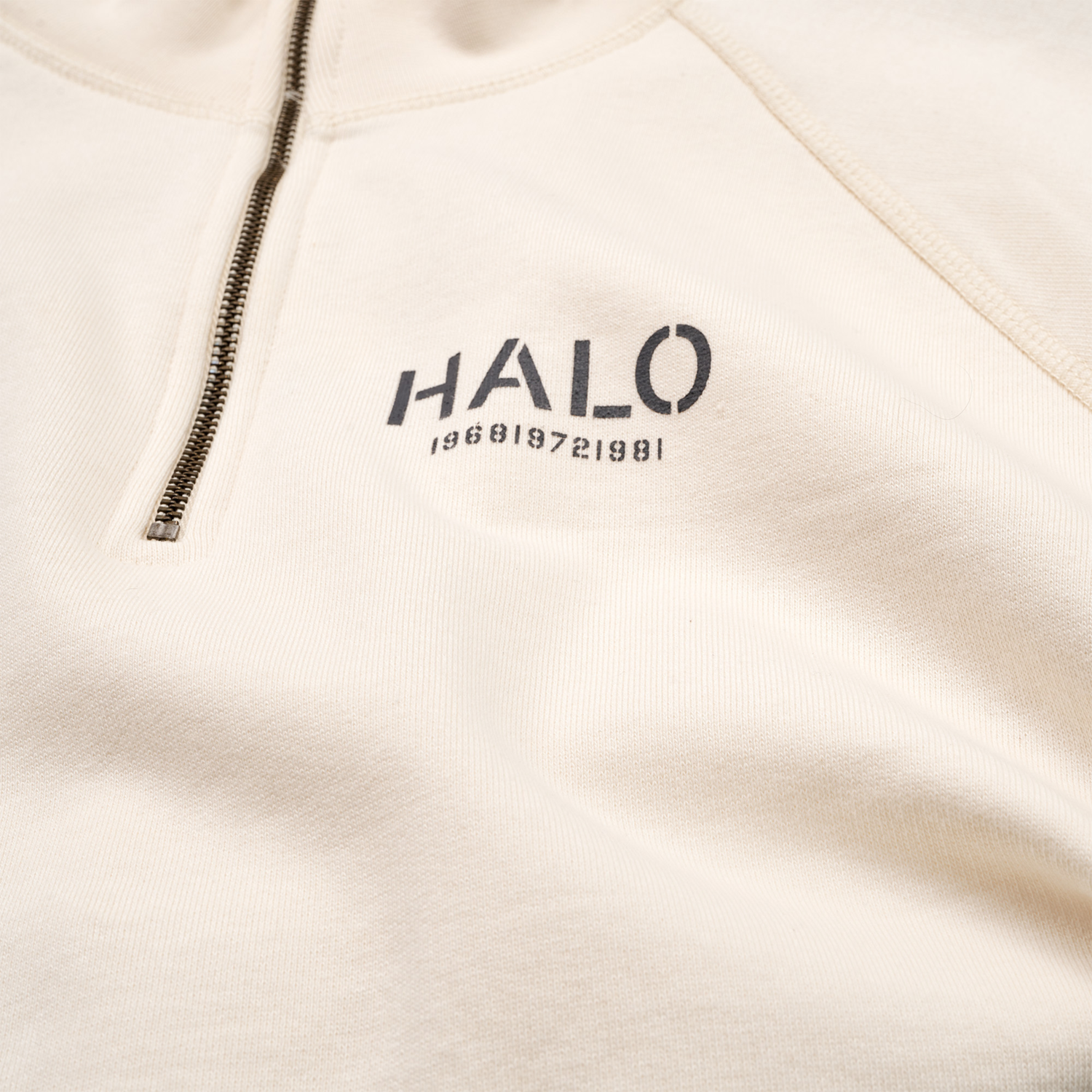 HALO UNDYED HALFZIP, 9999, packshot