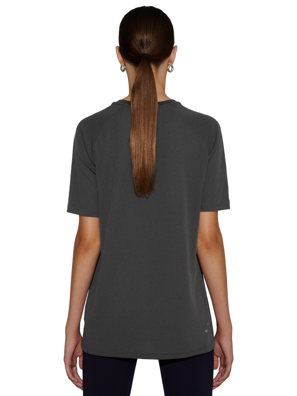 HALO SORONA T-SHIRT, RAVEN, model