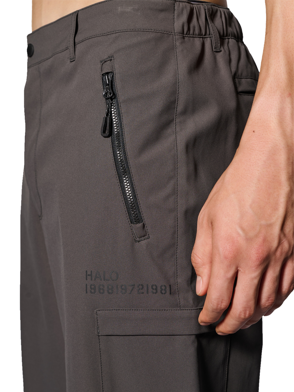 HALO ENFORCER PANTS, RAVEN, model