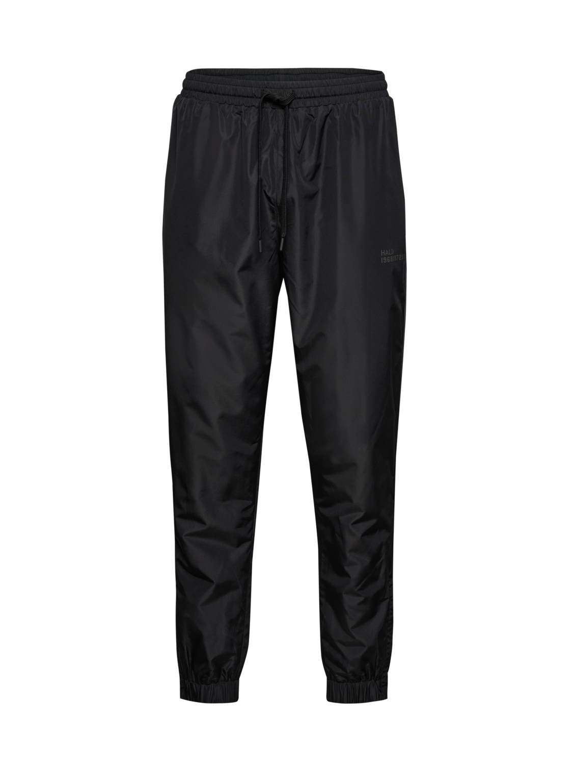 HALO TRACKSUIT  PANTS, BLACK, packshot