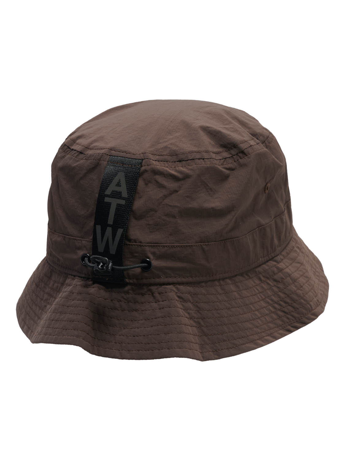 HALO NYLON BUCKET HAT, CHOCOLATE CHIP, packshot