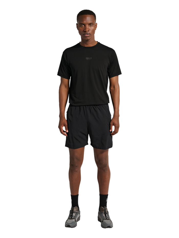 HALO SCOUT SHORTS, BLACK, model